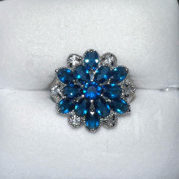 💍Five Blue 💎 Rings💍 - Picture 3 of 5